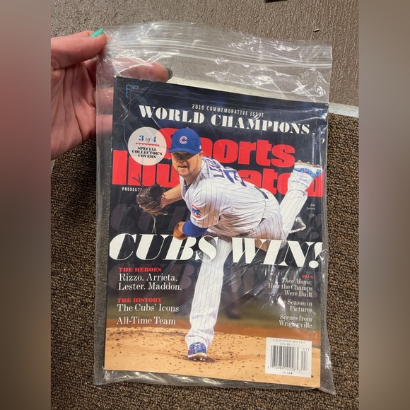 4 2016 Cubs World Series Champions Sports Illustrated Magazine's - Picture 5 of 6